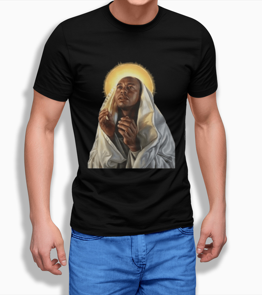 Saint Tiger Woods Shot Halo T-Shirt