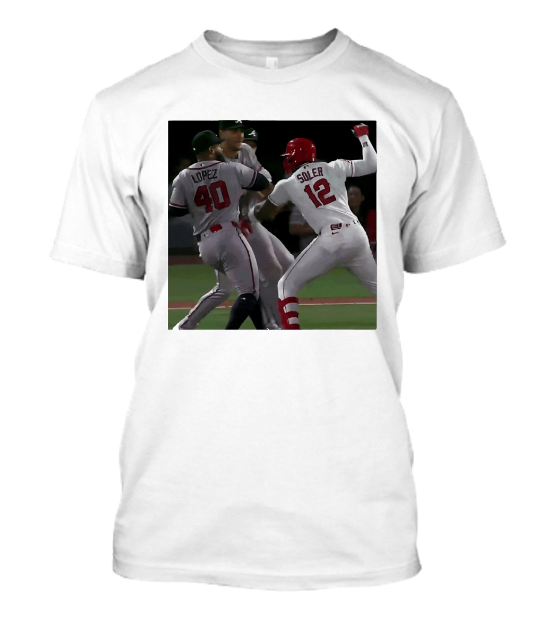 Jorge Soler 12 And Reynaldo Lopez 40 Baseball Duel T-Shirt