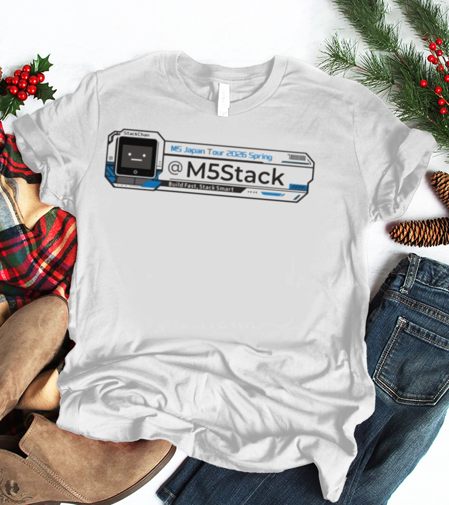 M5 Japan Tour 2026 Spring M5Stack Tech T-Shirt
