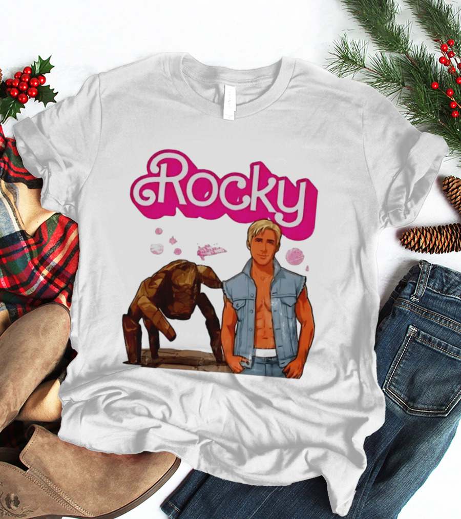 Rocky Project Hail Mary Barbie Mashup Ken Fashion T-Shirt