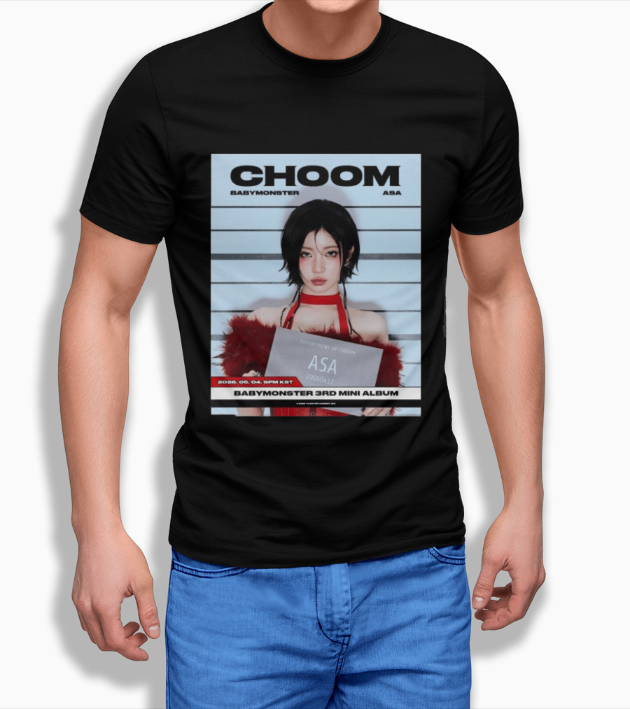 CHoom Babymonster ASA 2026 Visual Photo Release May 4 6PM KST 3rd Mini Album T-Shirt