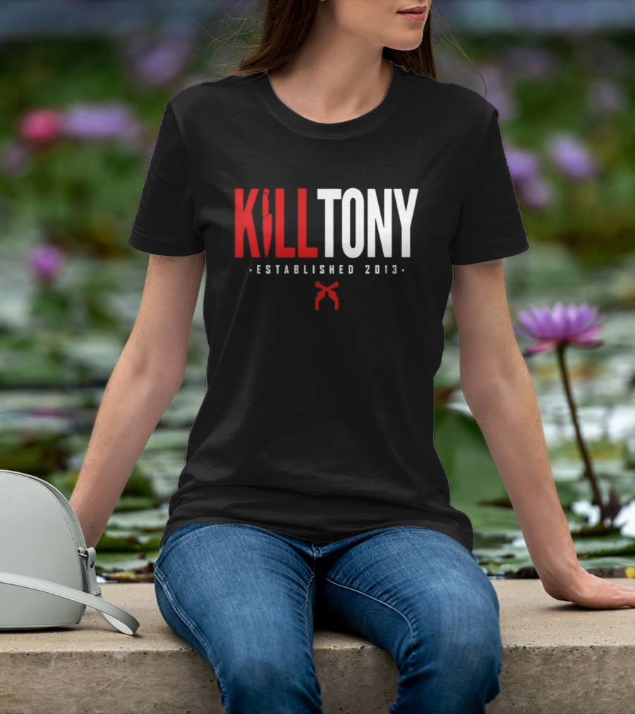 Kill Tony Established 2013 Knife Microphone T-Shirt