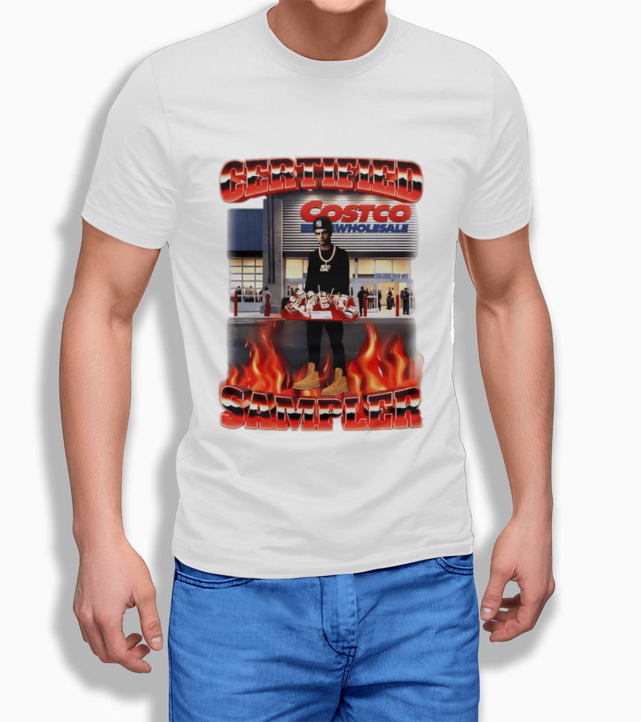 Certified Sampler Costco Wholesale 90s Bootleg T-Shirt