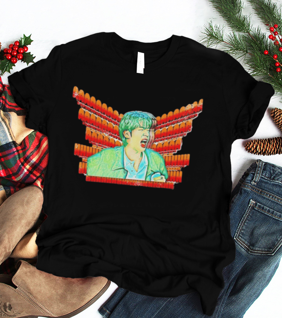 AAAHHH Come On Wing Hot Ones Jin BTS 2.0 Arirang T-Shirt