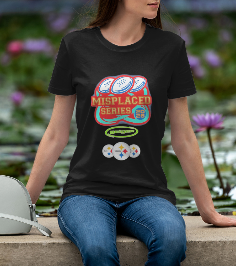 Steelers Misplaced Series 2026 Geiger T-Shirt
