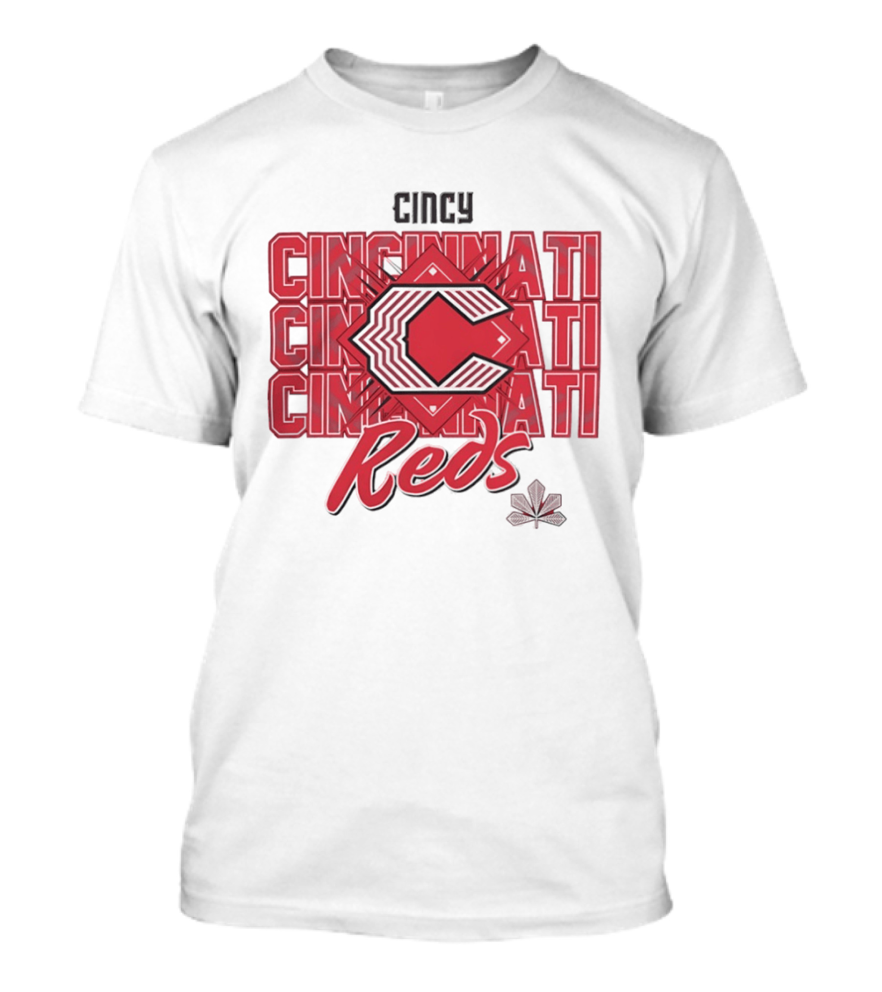 Cincinnati Reds Cincy 2026 City Connect Modern Layered T-Shirt