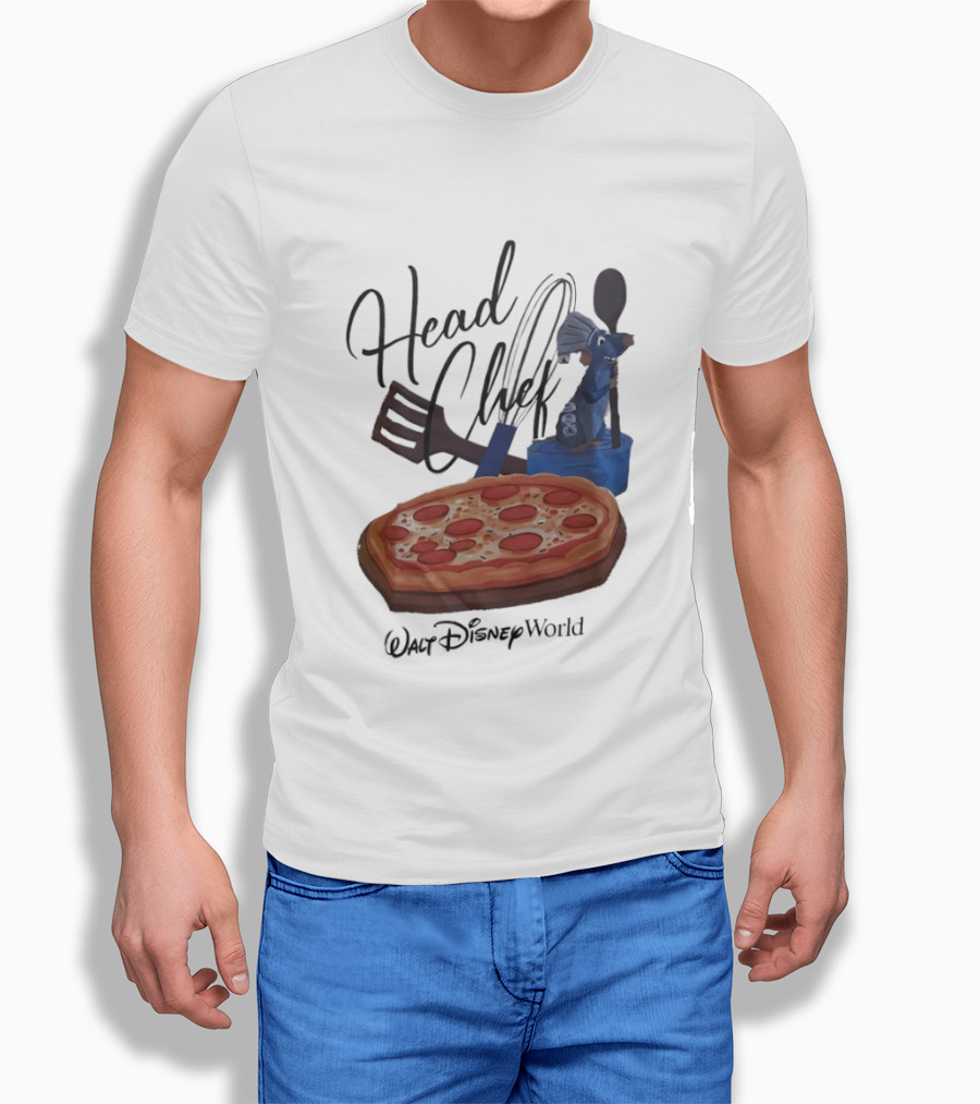 Head Chef Ratatouille Pizza Walt Disney World T-Shirt