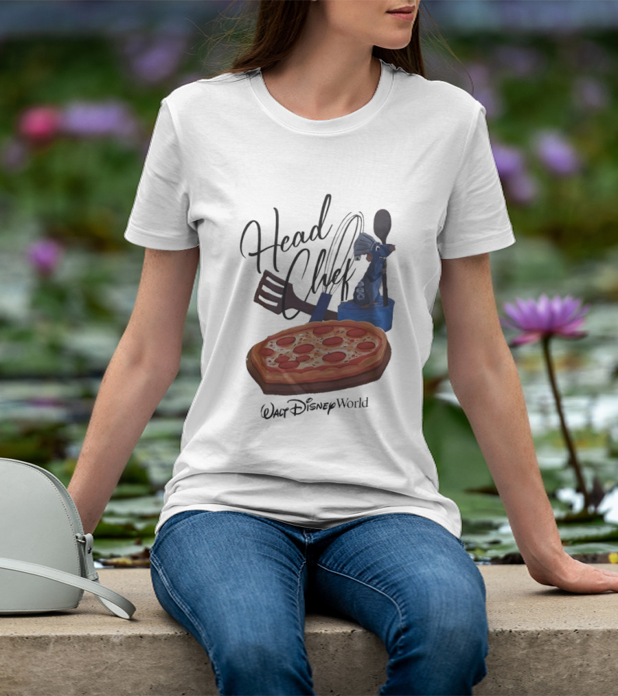 Head Chef Ratatouille Pizza Walt Disney World T-Shirt