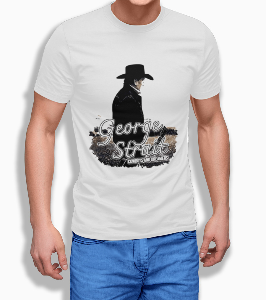 George Strait Cowboys And Dreamers Western Country Music Legend T-Shirt