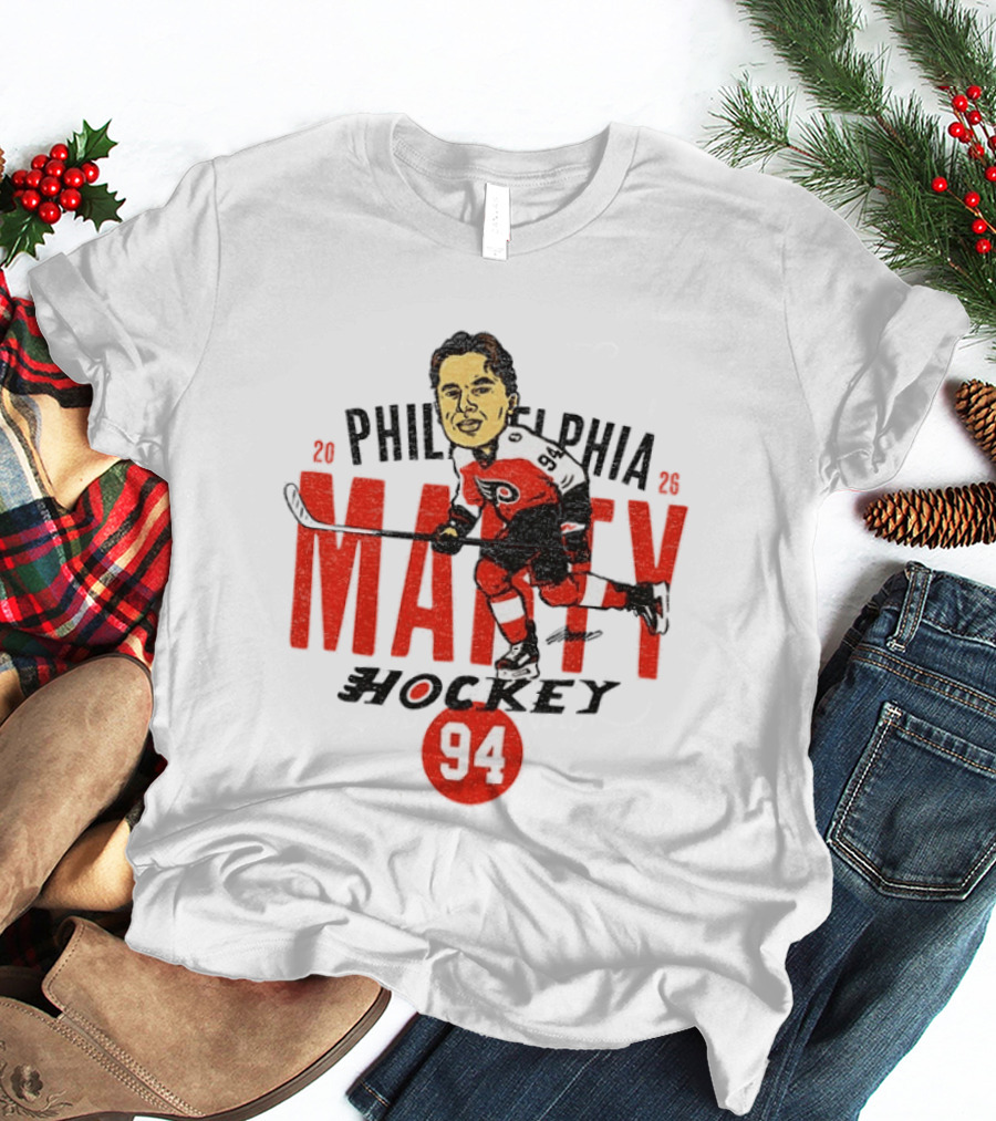 Philadelphia Hockey Porter Martone 94 NHL T-Shirt