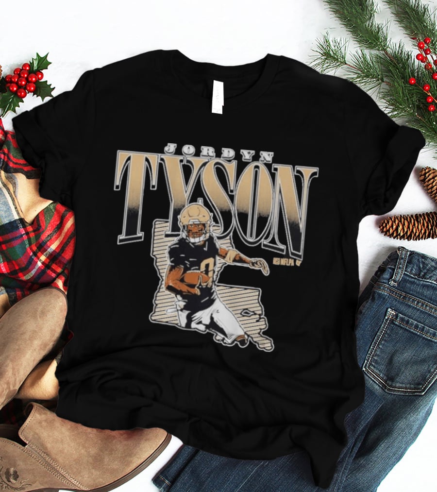 Jordyn Tyson NFLPA Football Star T-Shirt