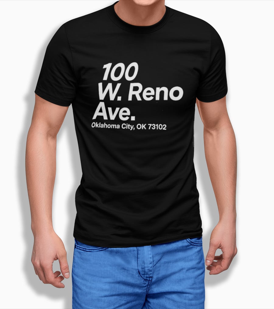 Oklahoma City Thunder Loud City 100 W Reno Ave Oklahoma City OK 73102 T-Shirt