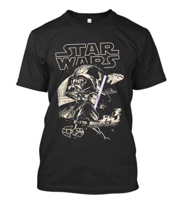 Star Wars Anakin Skywalker Galaxy's Edge Darth Vader Lightsaber T-Shirt