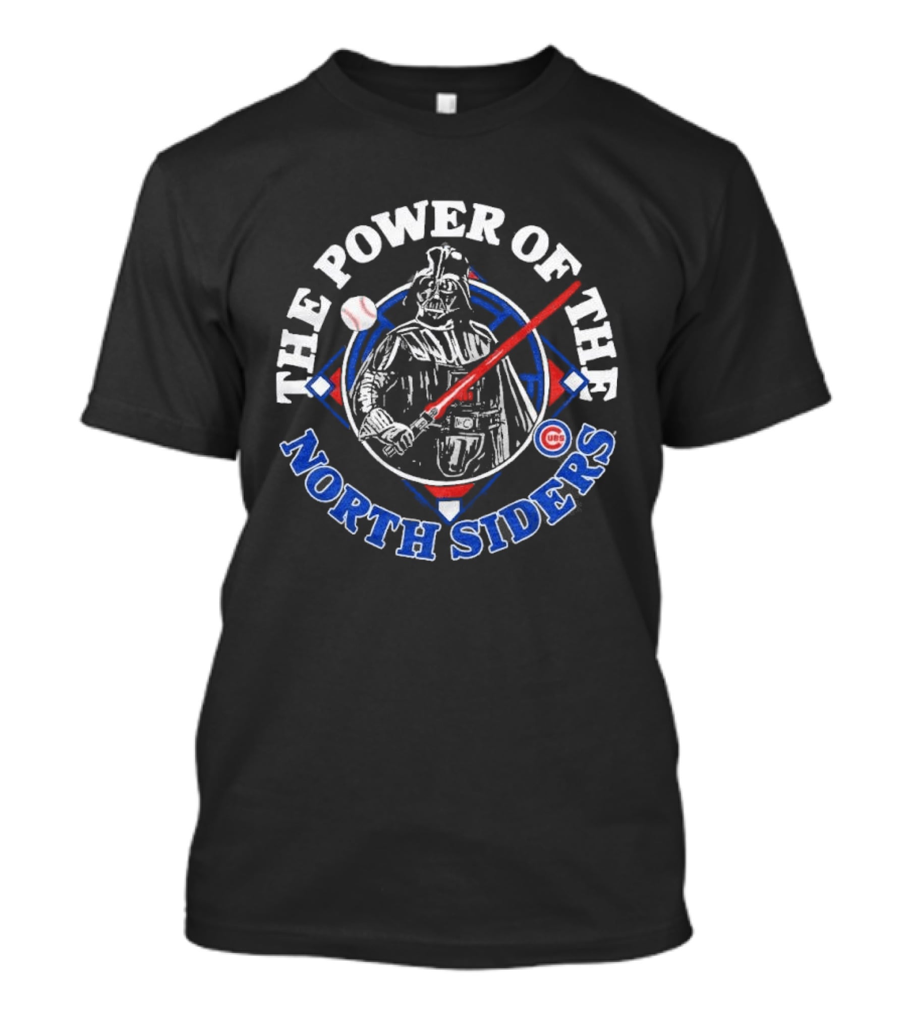 Star Wars Chicago Cubs The Power Of The North Siders T-Shirt