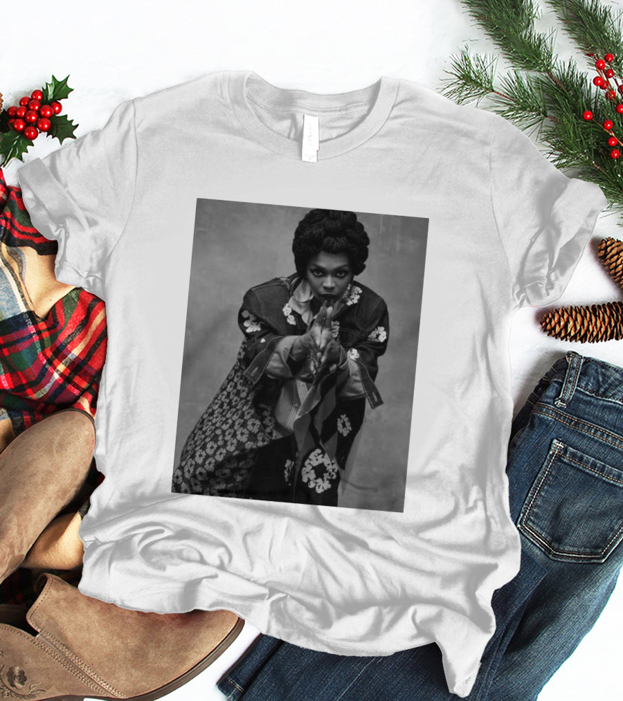 Denim Tears Ms. Lauryn Hill Iconic Style Photo T-Shirt