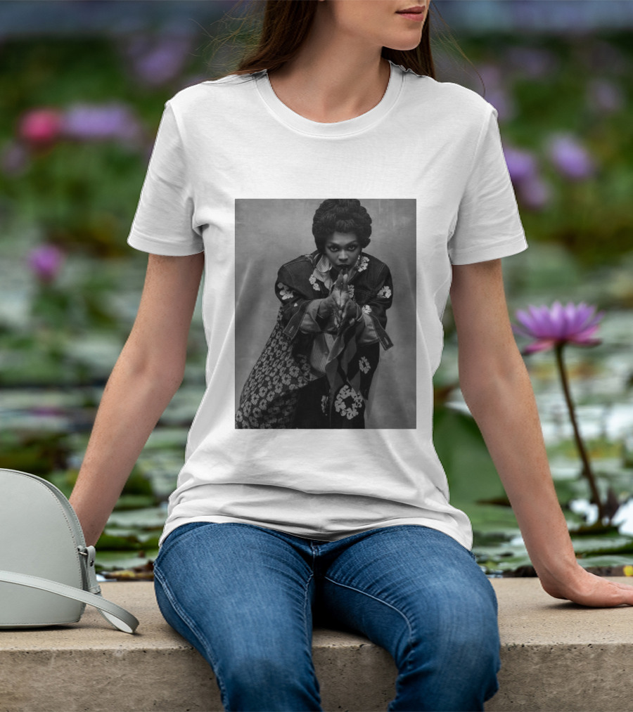 Denim Tears Ms. Lauryn Hill Iconic Style Photo T-Shirt