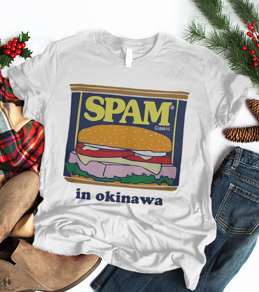 Hamburger Spam Classic In Okinawa T-Shirt