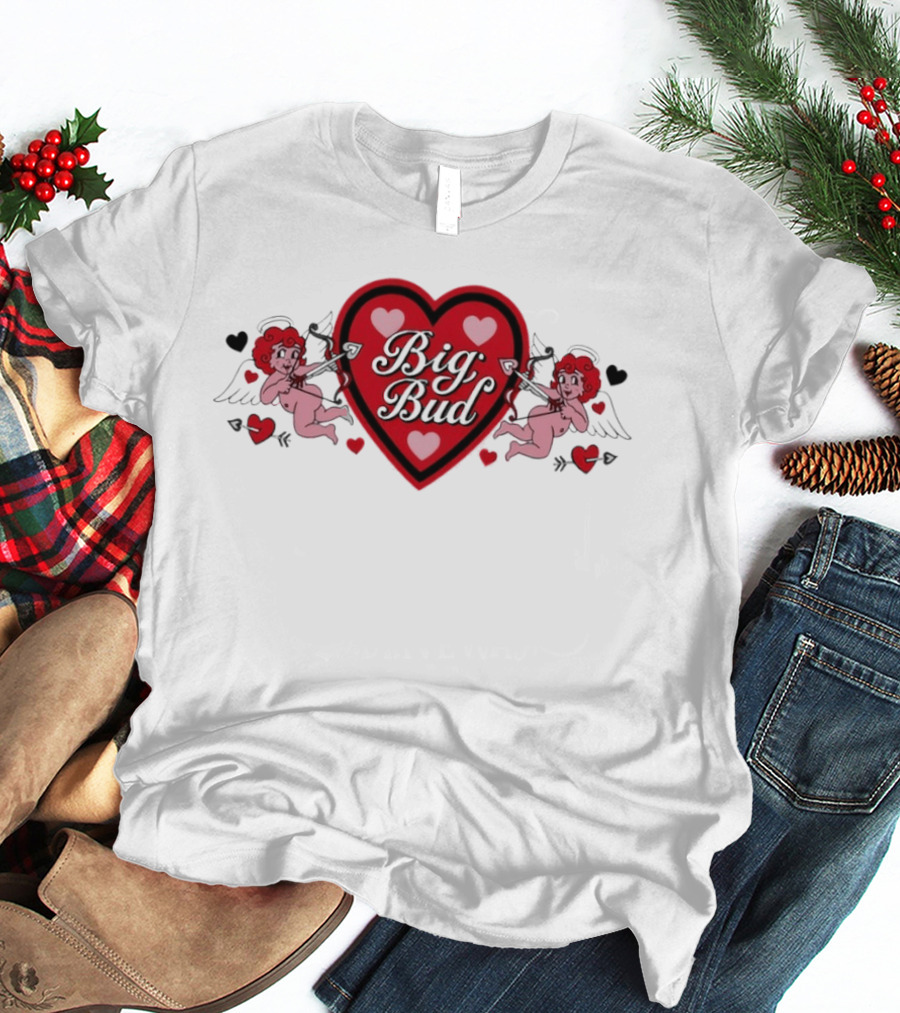 Big Bud Cupid Heart Love T-Shirt