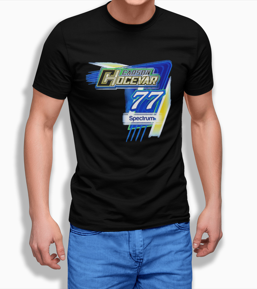 Carson Hocevar #77 Spectrum Racing Nascar T-Shirt