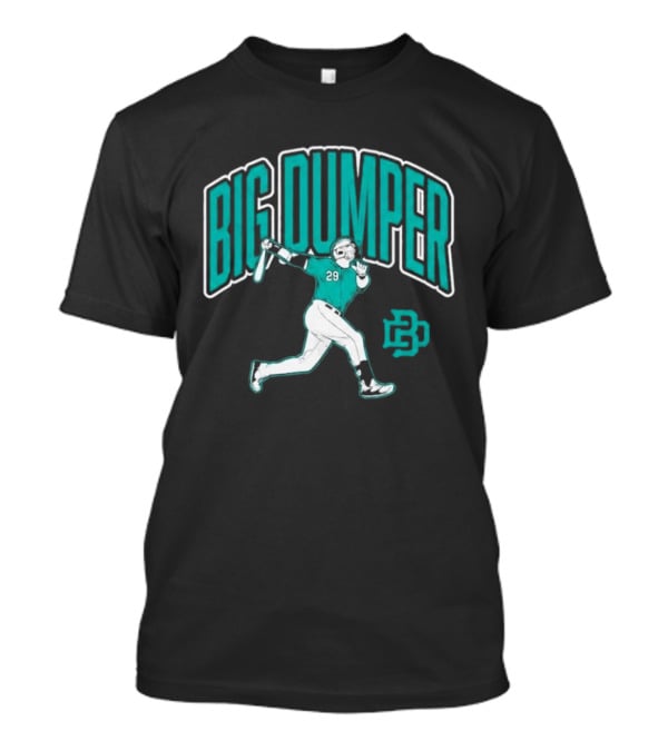 Big Dumper Baseball Player 29 Moonshot T-Shirt