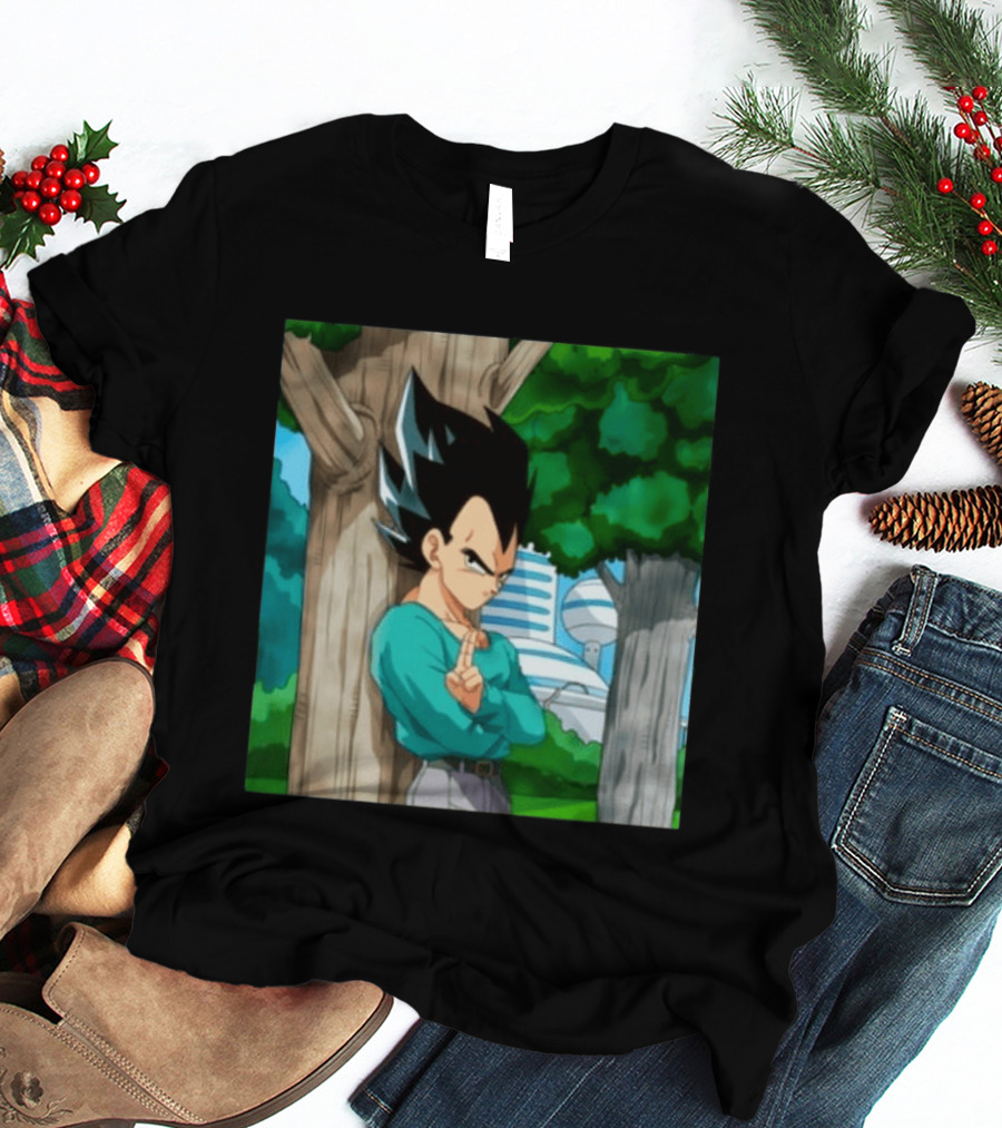 Dragon Ball Z Vegeta Farewell Scene Anime T-Shirt