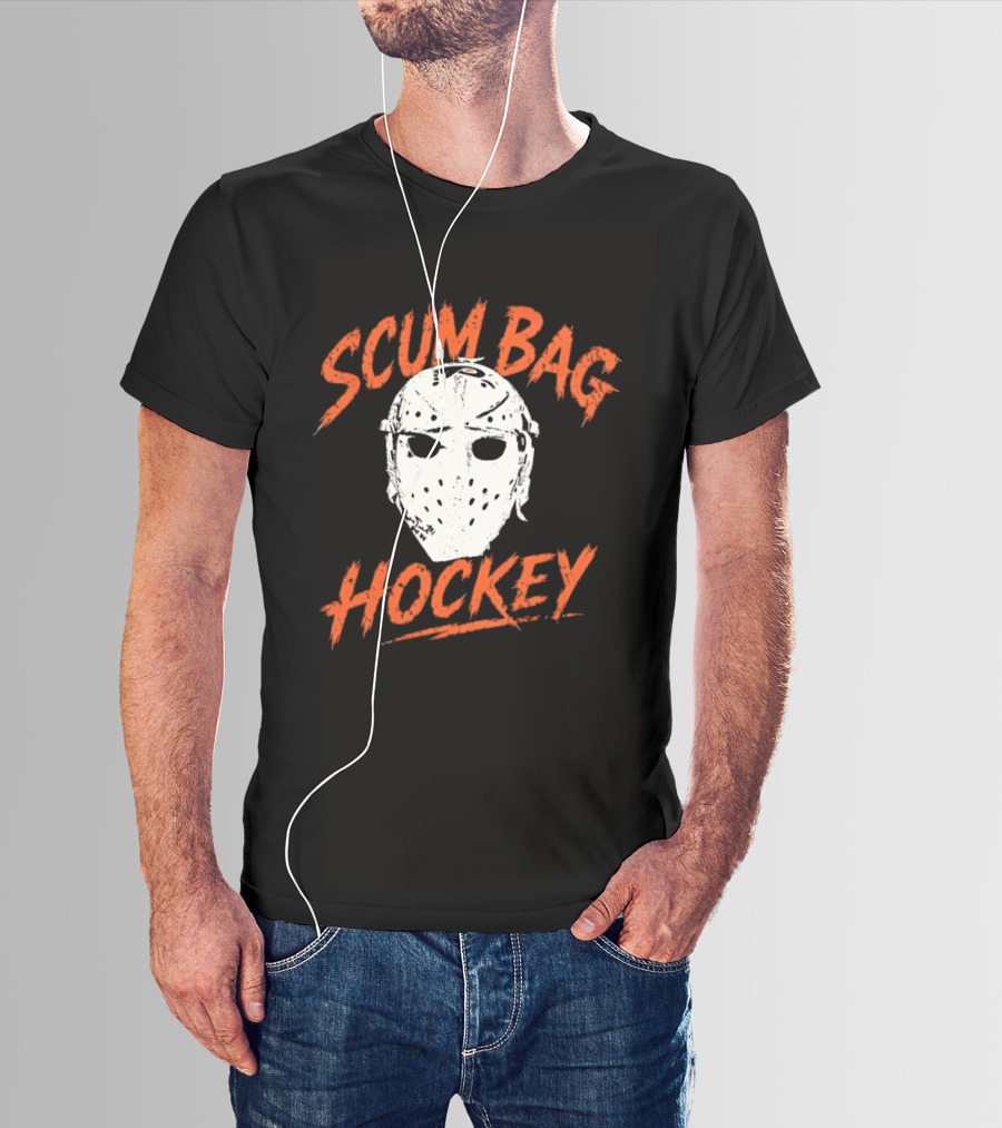 Scum Bag Hockey Jason Voorhees Mask Horror T-Shirt