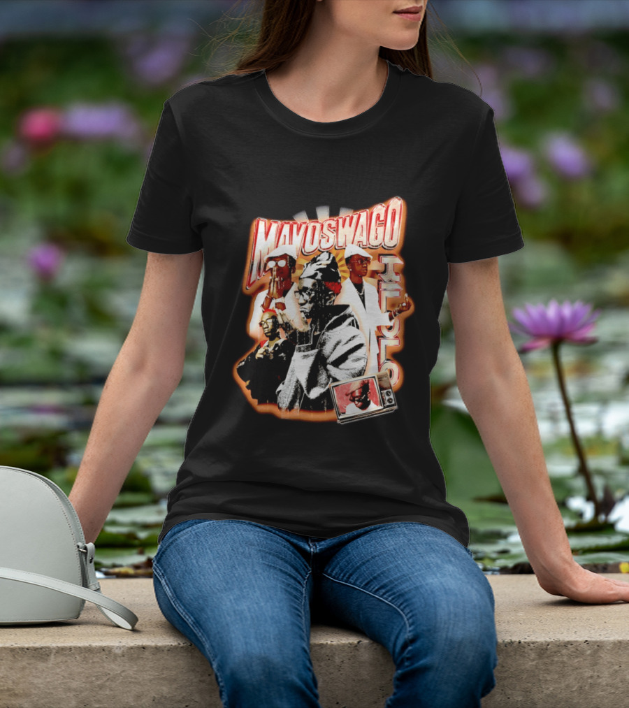 Mavoswago Klolo Retro TV Hip Hop T-Shirt