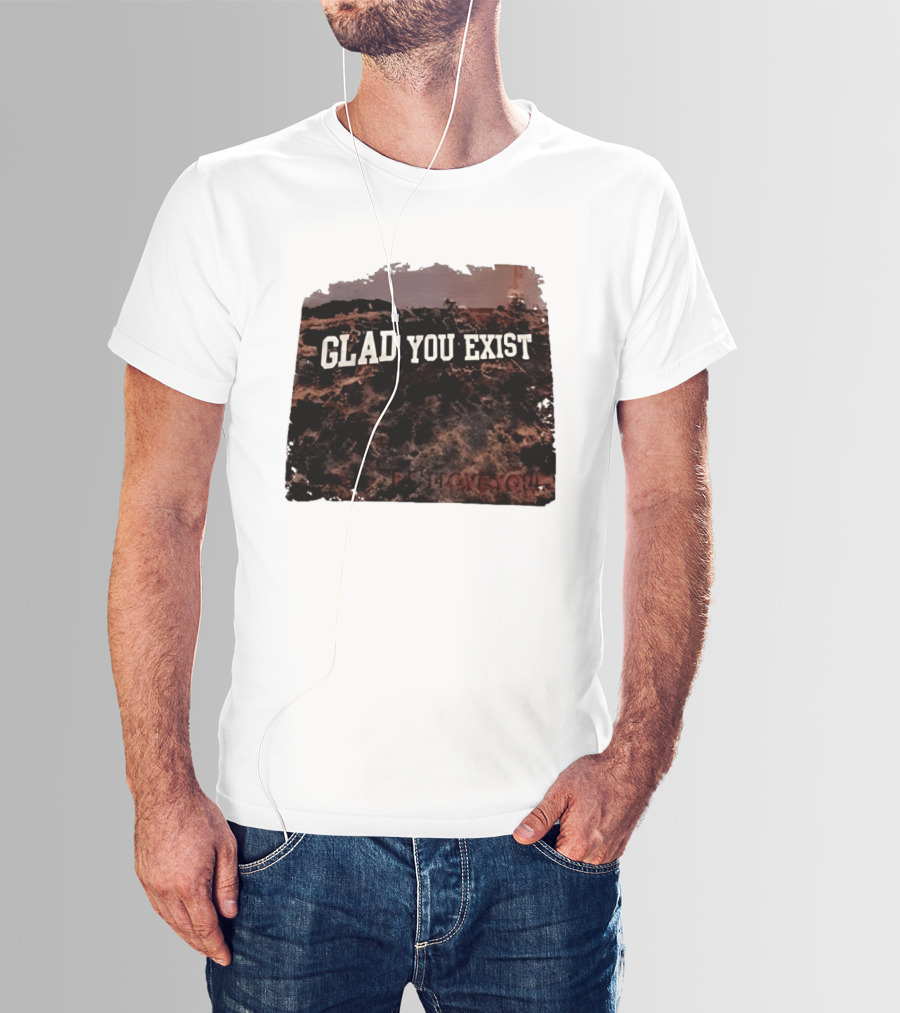 Brandy Melville Glad You Exist Pajama Party Collection T-Shirt