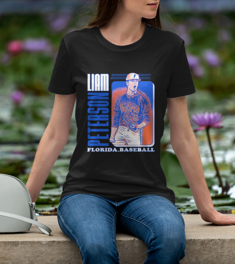 Liam Peterson Florida Gators Baseball Player T-Shirt