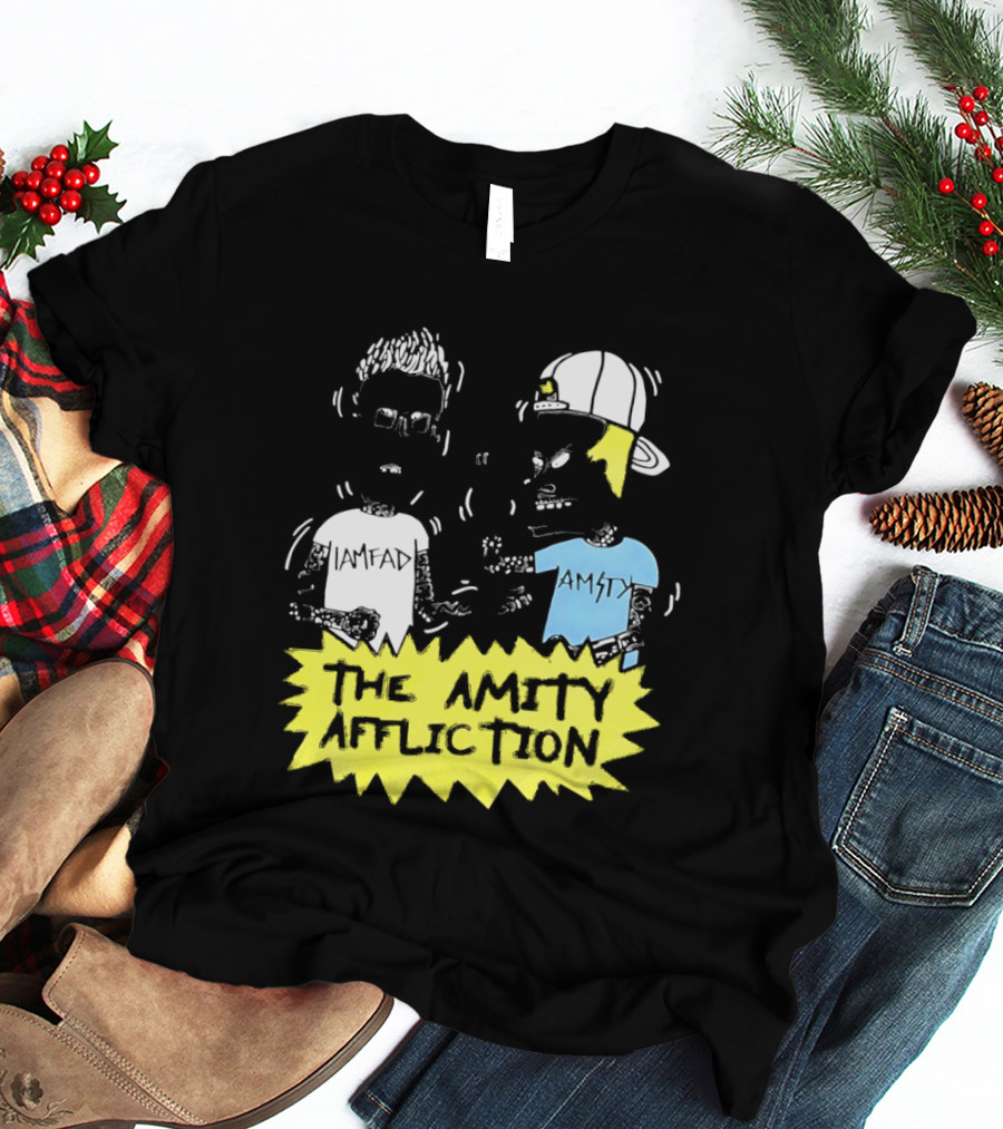 The Amity Affliction Beavis Butt Head T-Shirt
