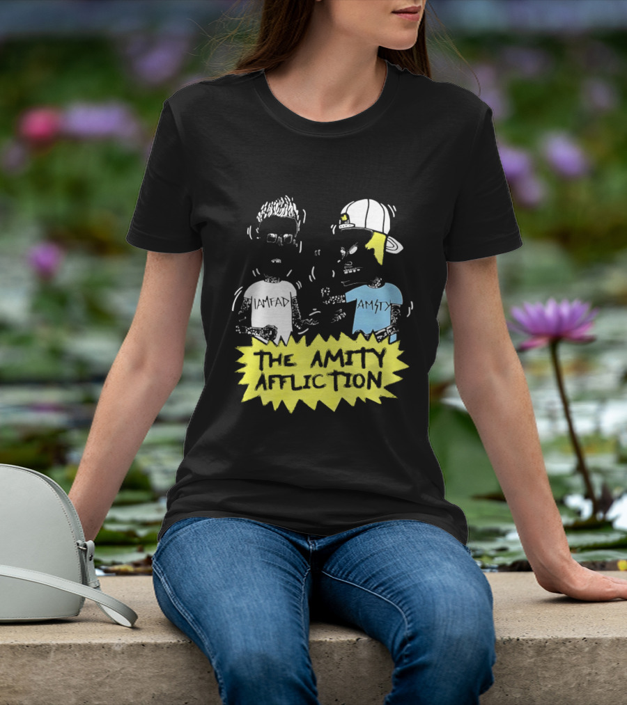 The Amity Affliction Beavis Butt Head T-Shirt