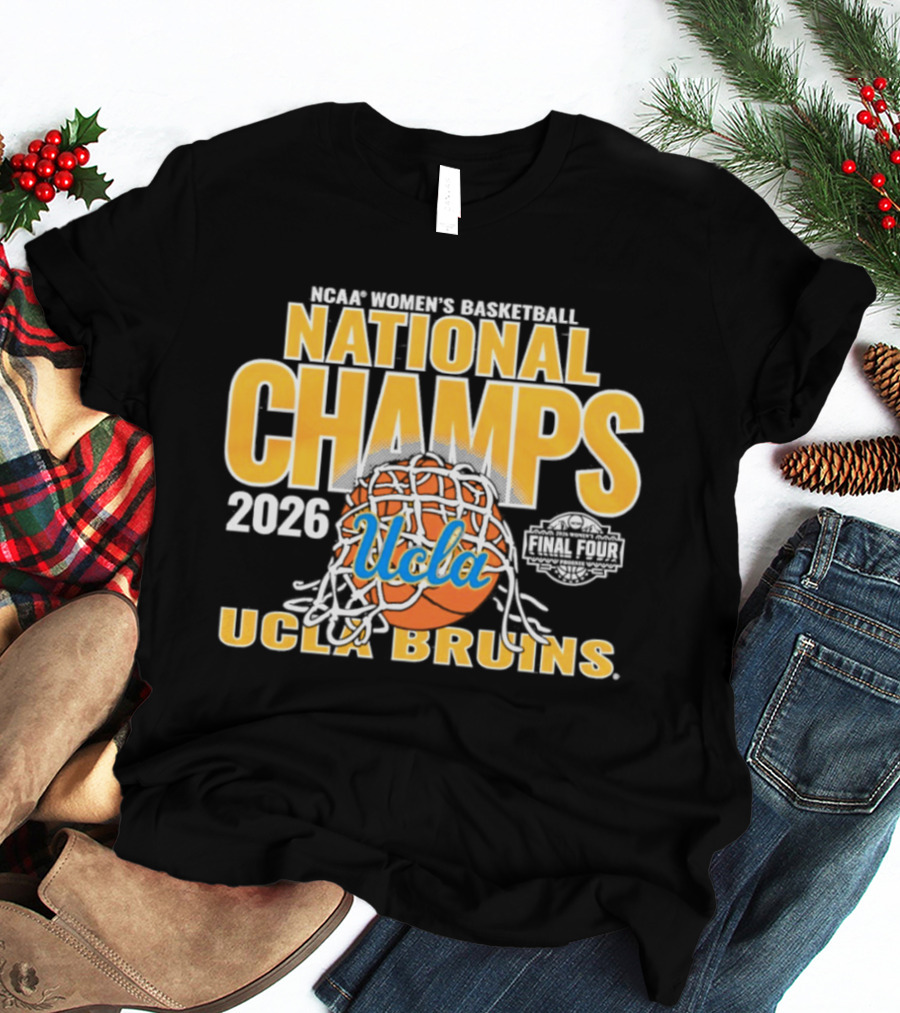 UCLA Bruins 2026 National Champs Women's Basketball T-Shirt