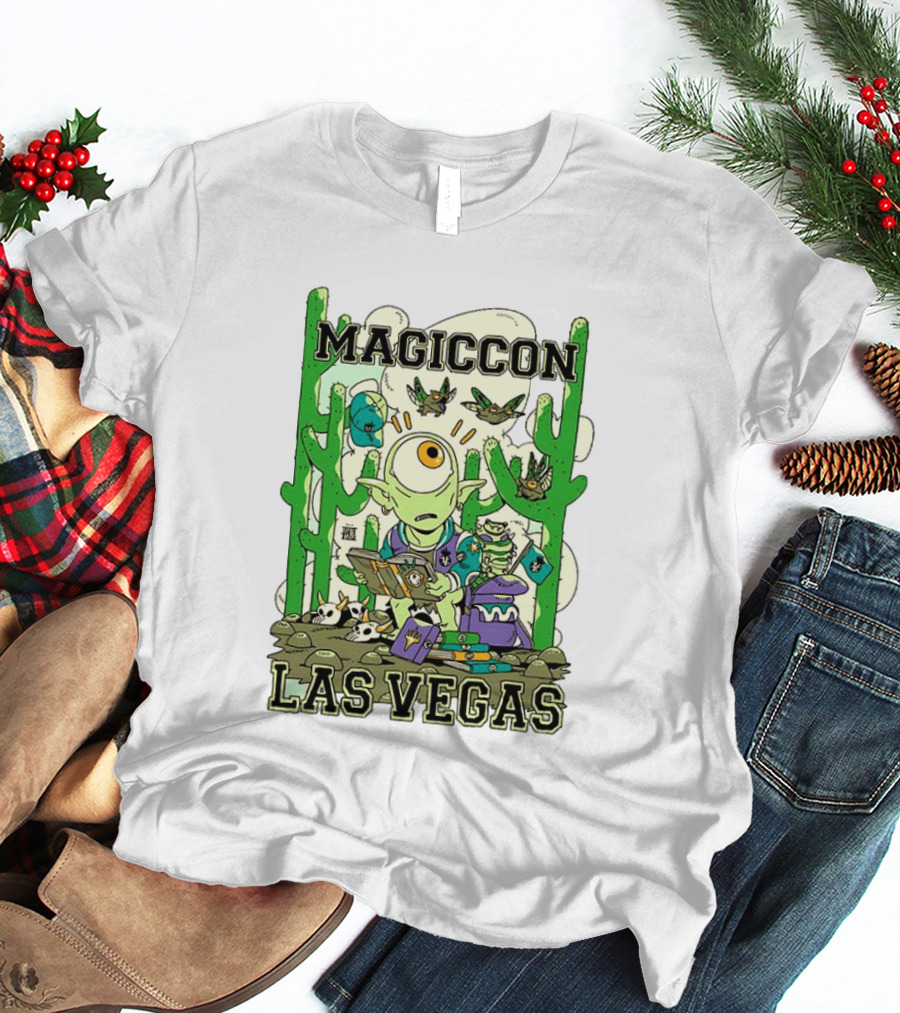 Magiccon Las Vegas One Eyed Alien Cactus Adventure T-Shirt