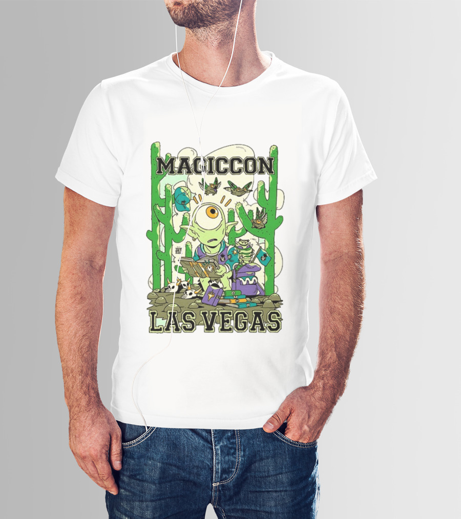 Magiccon Las Vegas One Eyed Alien Cactus Adventure T-Shirt
