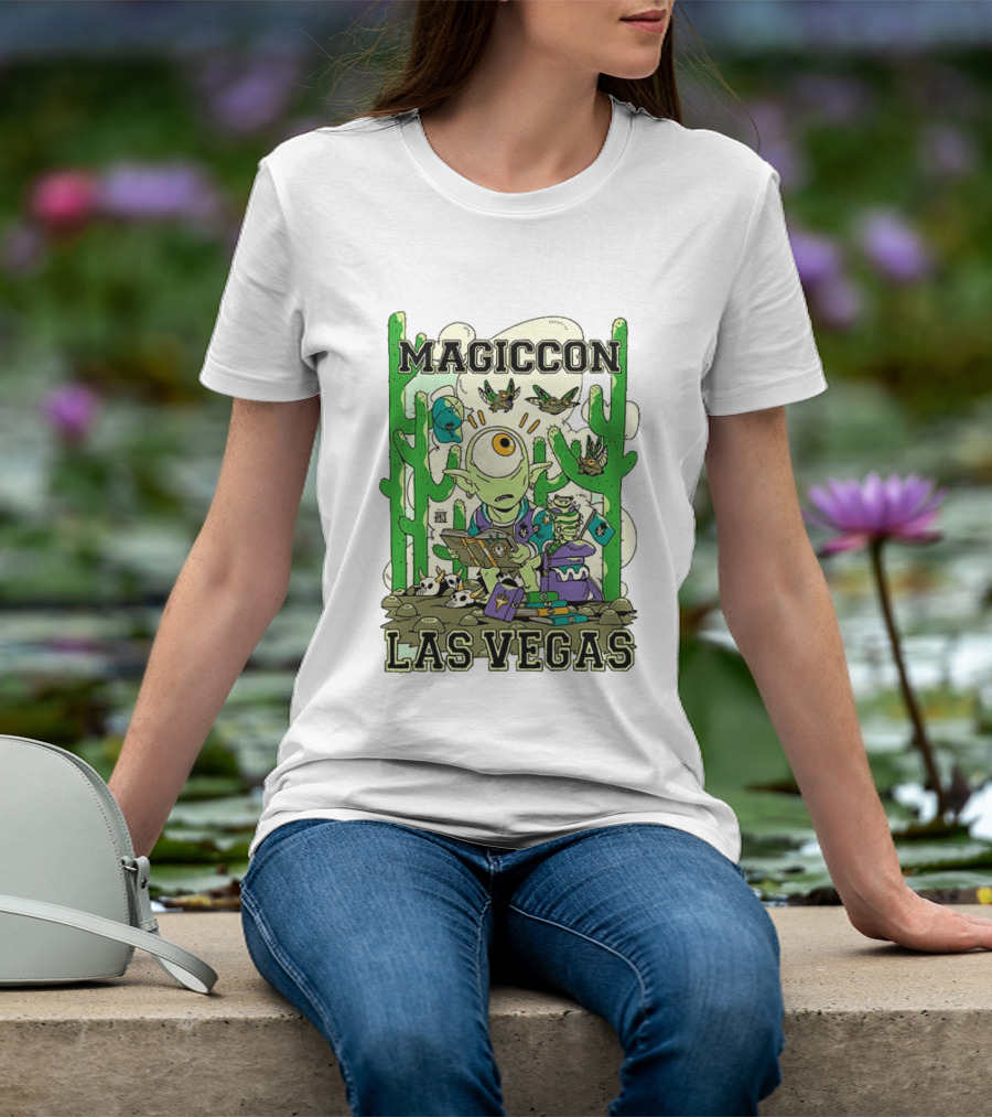 Magiccon Las Vegas One Eyed Alien Cactus Adventure T-Shirt
