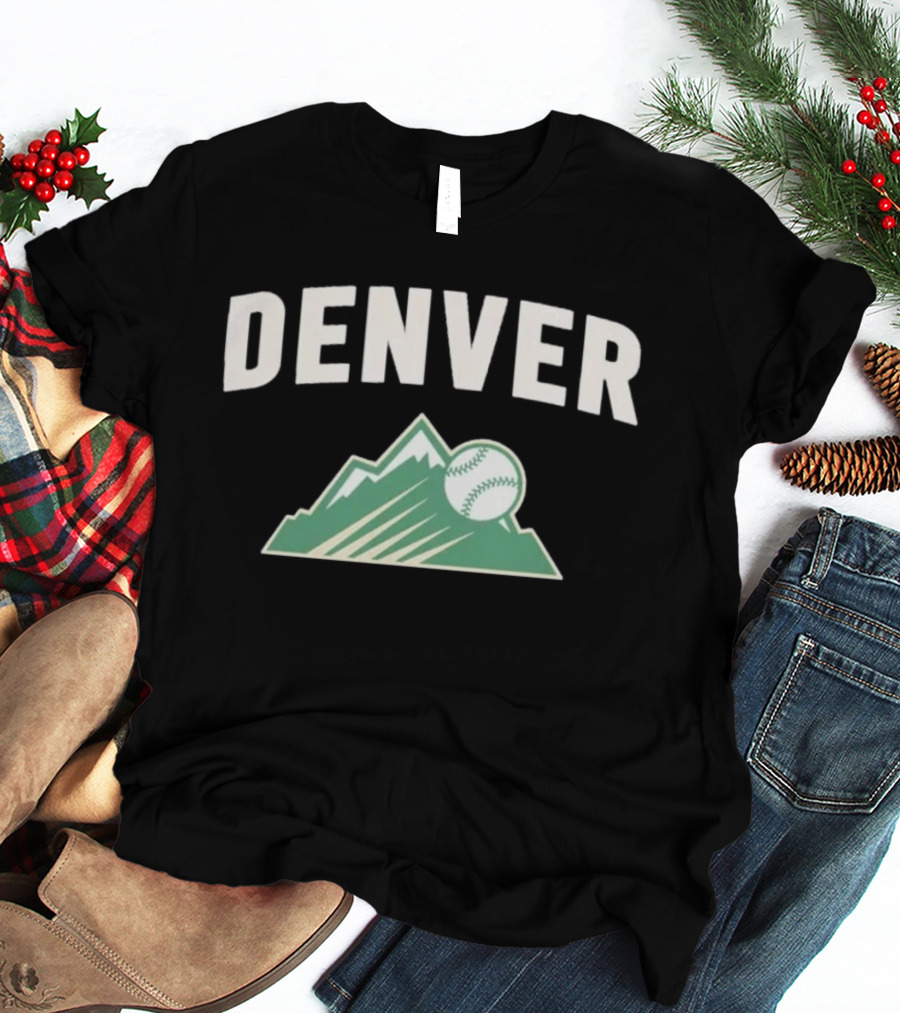 Colorado Rockies Denver Summit FC Mountain Baseball 2026 T-Shirt