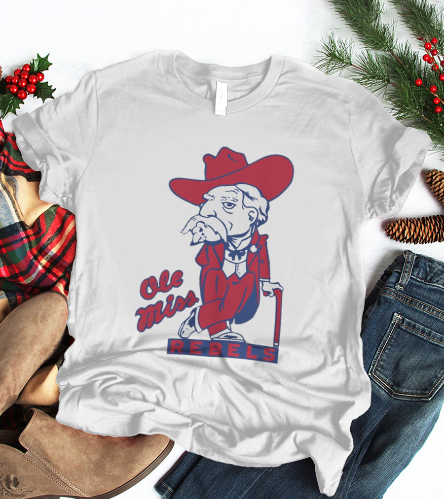 Ole Miss Rebels Colonel Reb T-Shirt