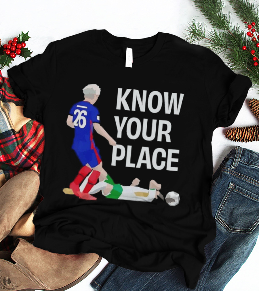 FC Tokyo Motoki Nagakura Know Your Place Soccer Player Action Scene T-Shirt