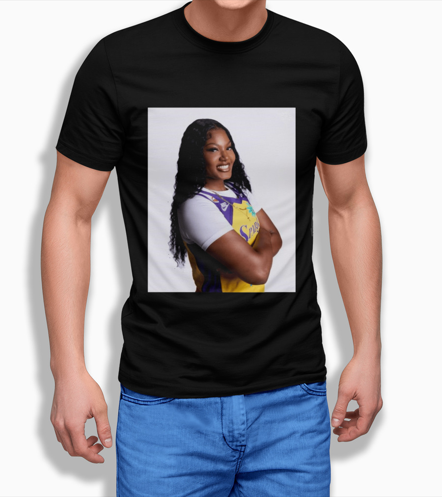 Sophomore Season For Sania In LA Sparks Jersey T-Shirt