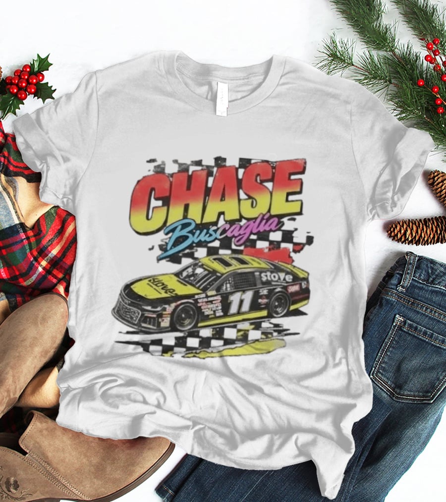Chase Buscaglia Race Car Driver 11 Stove Philly Racing T-Shirt