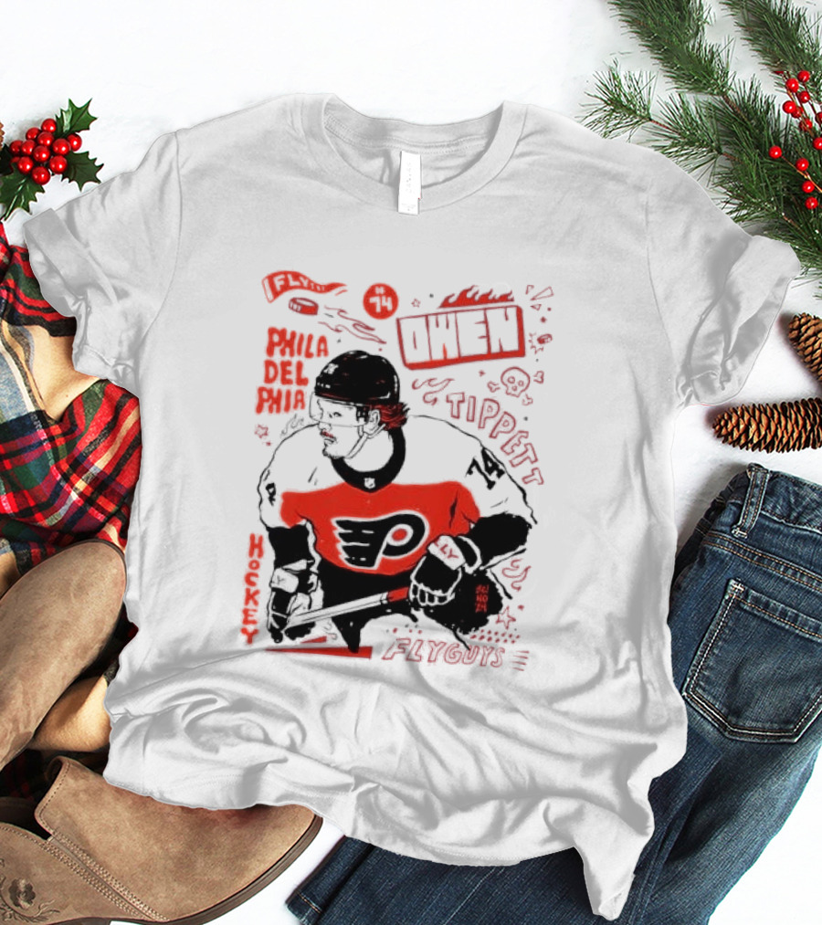 Flyguys Owen Tippett Philadelphia Flyers T-Shirt