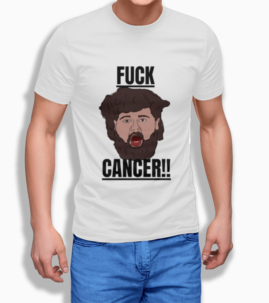 CreepCast Fuck Cancer Shout T-Shirt