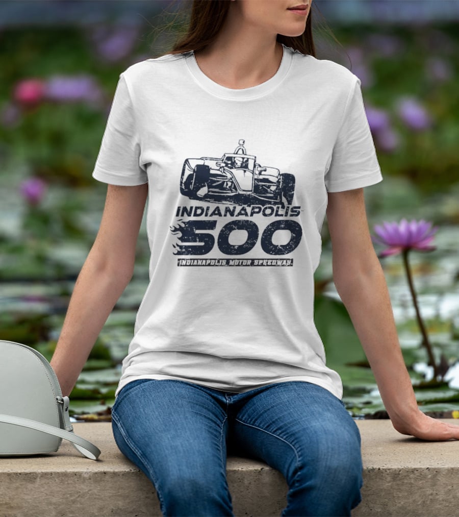 Indianapolis 500 Indianapolis Motor Speedway Racing Car T-Shirt