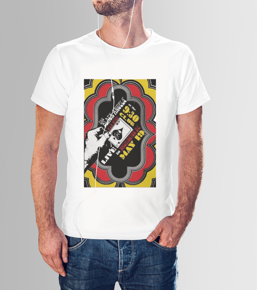 The Black Angels Live Washington DC May 19 2026 Playing Card T-Shirt