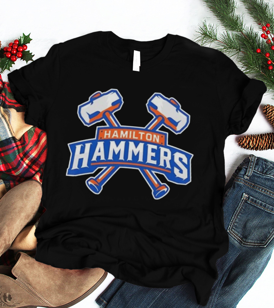 Hamilton Hammers Crossed Mallets T-Shirt