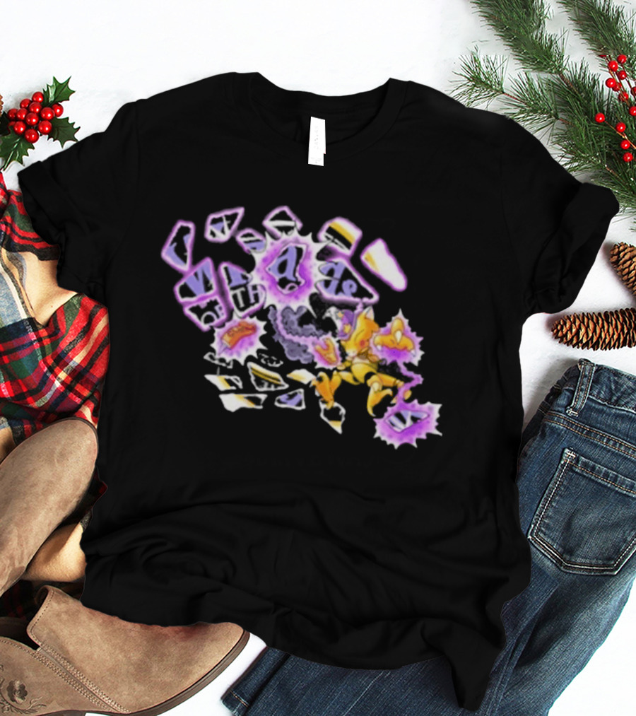 Pokémon Alakazam Psybeam Wizards Collaboration T-Shirt