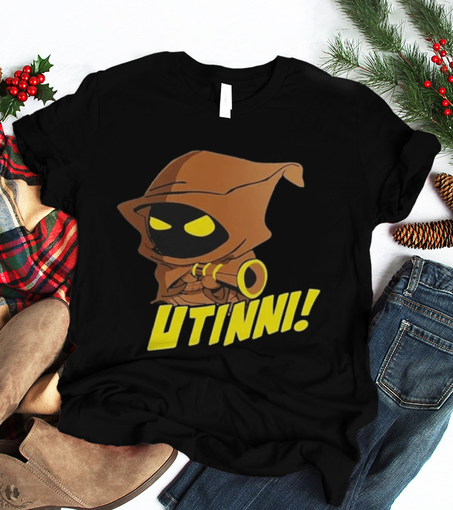 Utinni Jawa With Hood And Blaster T-Shirt