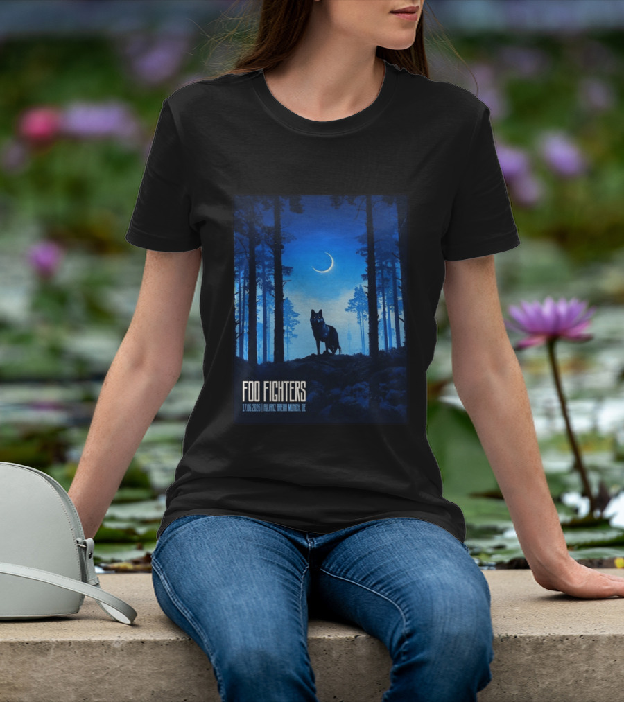 Foo Fighters 17 June 2026 Allianz Arena Munich Germany The Wolf T-Shirt