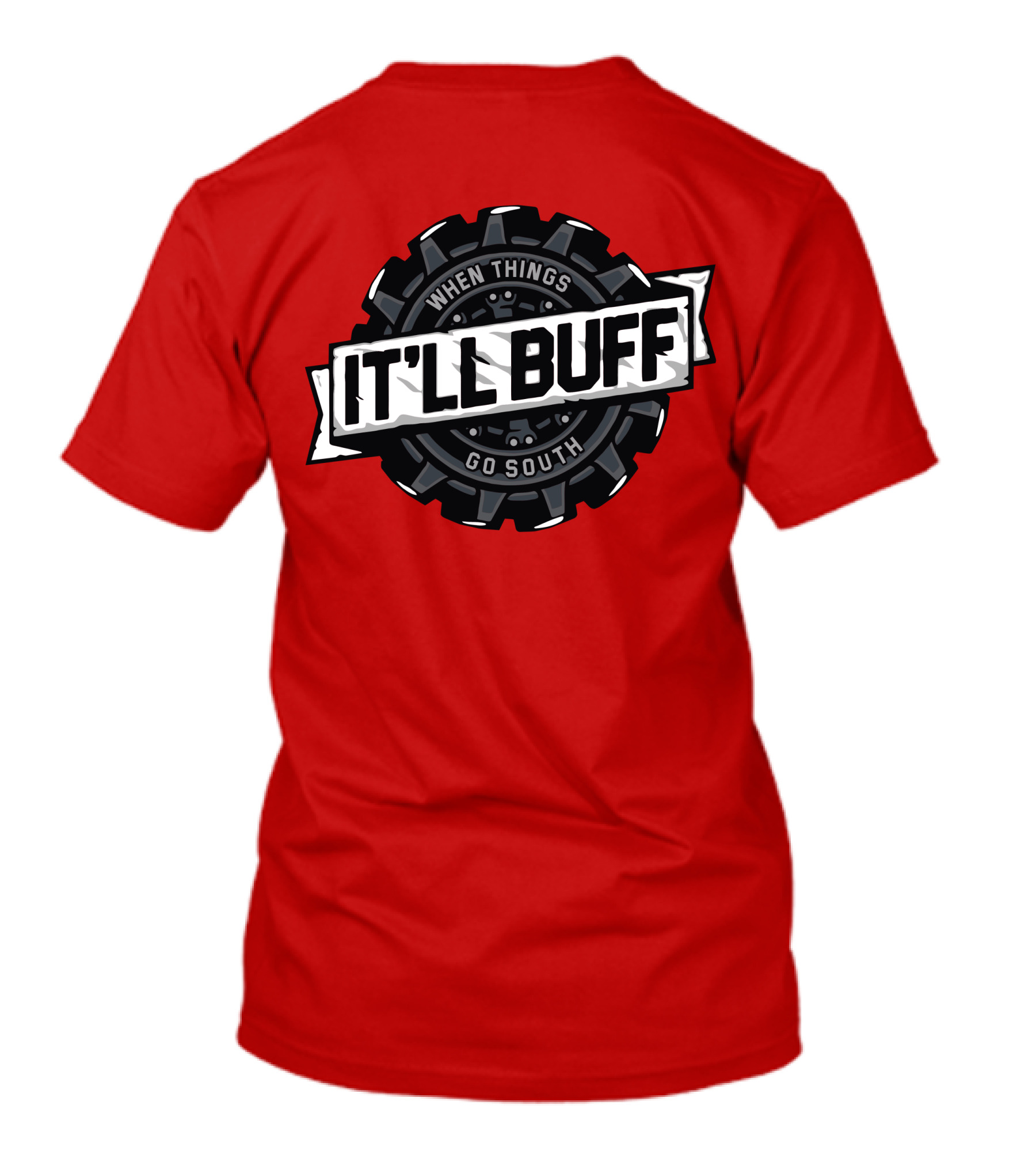 IT'LL BUFF Red T-Shirt