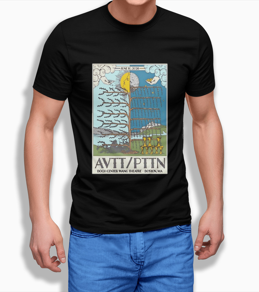 June 10 2026 AVTT PTTN Boch Center Wang Theatre Boston MA Concert T-Shirt